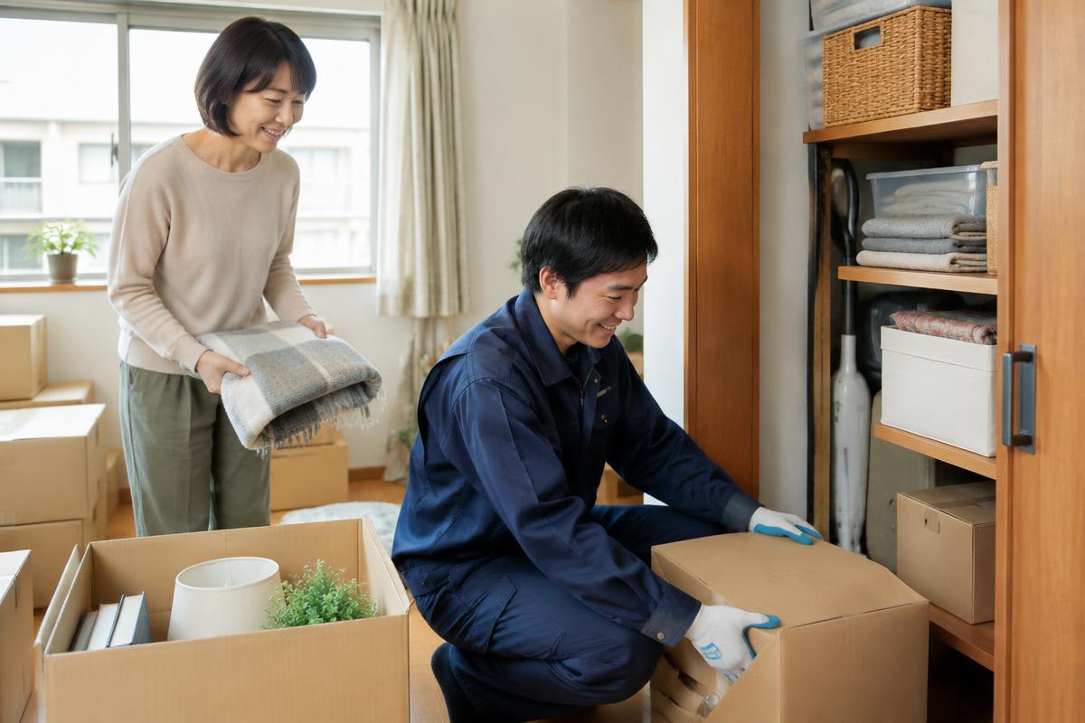 片付けのサービスイメージ